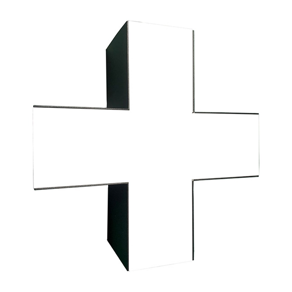 AL ARCHITECTURAL LINEAR - LUMINAIRES LINÉAIRES EN BANDE - ACCESSOIRES - CONNECTEUR EN X - AL-X-CON-BK
