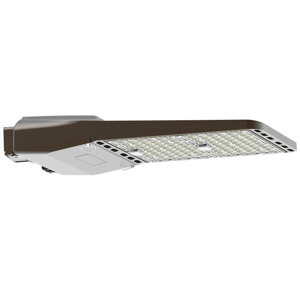 Luminaire de zone type 3M 240W 277-480V 57K bronze lentille claire photocellule à verrouillage rotatif