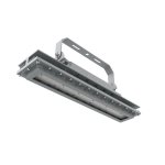 [10pk] Area light 200W 277-480V 35K bronze clear type5 twist lock photo int. photo.