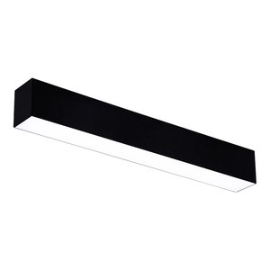 AL ARCHITECTURAL LINEAR, STRIP LIGHTS, 20W, 3000K/3500K/4000K, 120-347V, BLACK - AL2-D-20W-3CCT-UD-BK