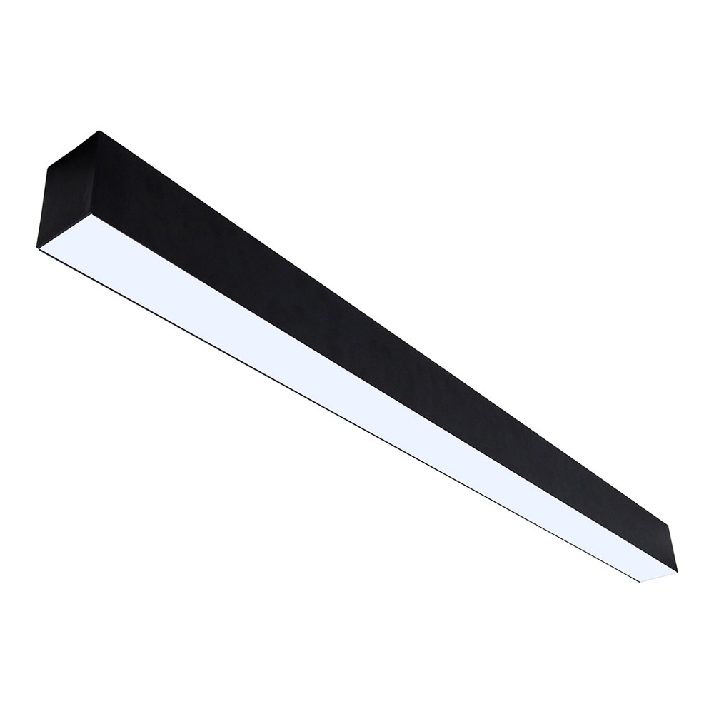AL ARCHITECTURAL LINEAR, STRIP LIGHTS, 40W, 3000K/3500K/4000K, 120-347V, BLACK - AL4-D-40W-3CCT-UD-BK