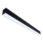 AL ARCHITECTURAL LINEAR, STRIP LIGHTS, 40W, 3000K/3500K/4000K, 120-347V, BLACK, 5 YEAR WARRANTY - AL4-DI-40W-3CCT-UD-BK