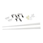 AL ARCHITECTURAL LINEAR, STRIP LIGHTS, ACCESSORIES, RECESSED KIT (FOR 8FT) - AL8-R-KIT