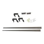 AL ARCHITECTURAL LINEAR - STRIP LIGHTS - ACCESSORIES - RECESSED KIT (FOR 8FT) - AL8-R-KIT-BK