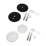 KIT D'INSTALLATION CANOPY POUR PLAFOND SUSPENDU (CORDON D'POWER SUPPLY VENDU SÉPARÉMENT) (NOIR = ALS-DRP-BK &