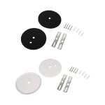 KIT D'INSTALLATION CANOPY POUR CLOISON SÈCHE (CORDON D'POWER SUPPLY VENDU SÉPARÉMENT) (NOIR = ALS-DWC-BK & BLANC =