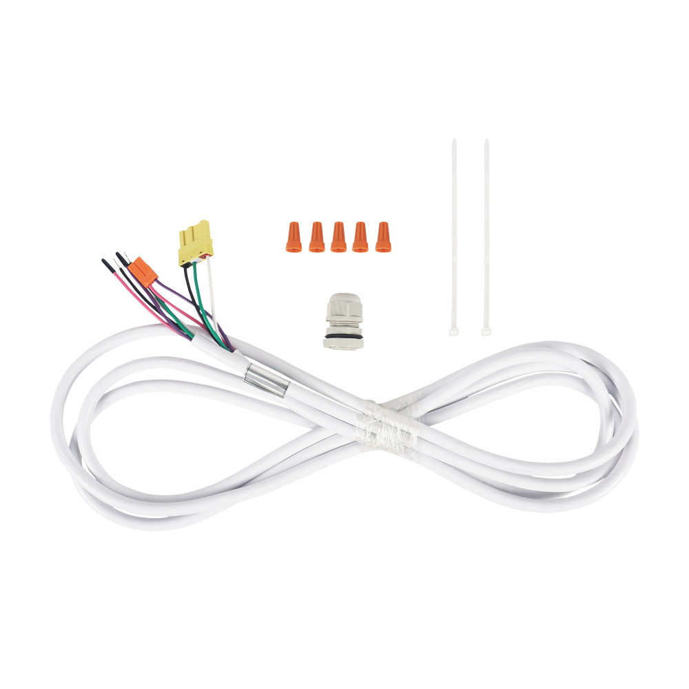 ORTECH POWER SUPPLY CORD KIT FOR LED CEILING FIXTURE – BLACK & WHITE