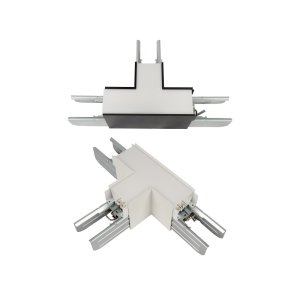 CONNECTEUR EN T POUR RUBAN LED LINÉAIRE ARCHITECTURAL (NOIR = ALS-T-CONN-BK & BLANC = ALS-T-CONN-WH)