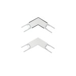 V-CONNECTOR FOR ARCHITECTURAL LED LINEAR STRIP (BLACK = ALS-V-CONN-BK & WHITE = ALS-V-CONN-WH)
