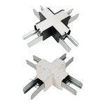 CONNECTEUR EN X POUR LUMINAIRE LINÉAIRE ARCHITECTURAL LED