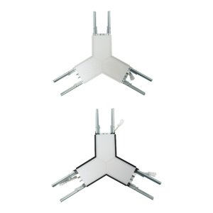 CONNECTEUR EN Y POUR RUBAN LED LINÉAIRE ARCHITECTURAL (NOIR = ALS-Y-CONN-BK & BLANC = ALS-Y-CONN-WH)