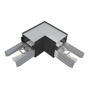ALV ARCHITECTURAL LINEAR, STRIP LIGHTS, ACCESSORIES, L CONNECTOR, 90°, DIRECT, BLACK