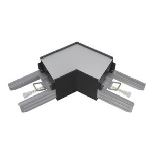 ALV ARCHITECTURAL LINEAR, STRIP LIGHTS, ACCESSORIES, V CONNECTOR, 120°, DIRECT, BLACK