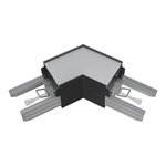 ALV ARCHITECTURAL LINEAR, STRIP LIGHTS, ACCESSORIES, V CONNECTOR, 120°, DIRECT, BLACK