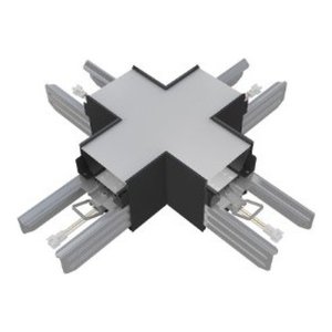 ALV ARCHITECTURAL LINEAR, STRIP LIGHTS, ACCESSORIES, X CONNECTOR, DIRECT, BLACK