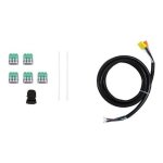 ALV ARCHITECTURAL LINEAR, STRIP LIGHTS, ACCESSORIES, POWER AND DIMMING CORD, 5-WIRE, BLACK, 12FT