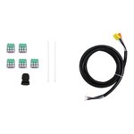 ALV ARCHITECTURAL LINEAR, STRIP LIGHTS, ACCESSORIES, POWER AND DIMMING CORD, 5-WIRE, BLACK, 12FT
