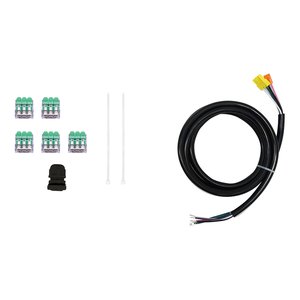 ALV ARCHITECTURAL LINEAR, STRIP LIGHTS, ACCESSORIES, POWER AND DIMMING CORD, 5-WIRE, BLACK, 12FT