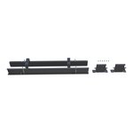 ALV ARCHITECTURAL LINEAR, STRIP LIGHTS, ACCESSORIES, RECESSED FRAME KIT, BLACK, 2FT, JOINABLE