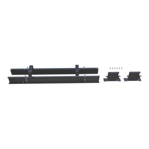 ALV ARCHITECTURAL LINEAR, STRIP LIGHTS, ACCESSORIES, RECESSED FRAME KIT, BLACK, 2FT, JOINABLE