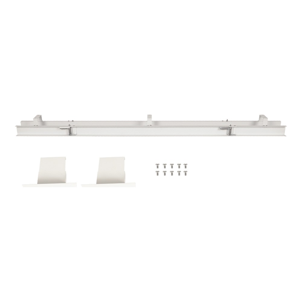 ALV ARCHITECTURAL LINEAR, STRIP LIGHTS, ACCESSORIES, RECESSED FRAME KIT, WHITE, 4FT, JOINABLE