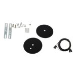 ALV ARCHITECTURAL LINEAR, STRIP LIGHTS, ACCESSORIES, SUSPENSION KIT, BLACK AIRCRAFT CABLE, BLACK CANOPY, 12FT