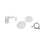 ALV ARCHITECTURAL LINEAR, STRIP LIGHTS, ACCESSORIES, SUSPENSION KIT, SILVER AIRCRAFT CABLE, WHITE CANOPY, 12FT