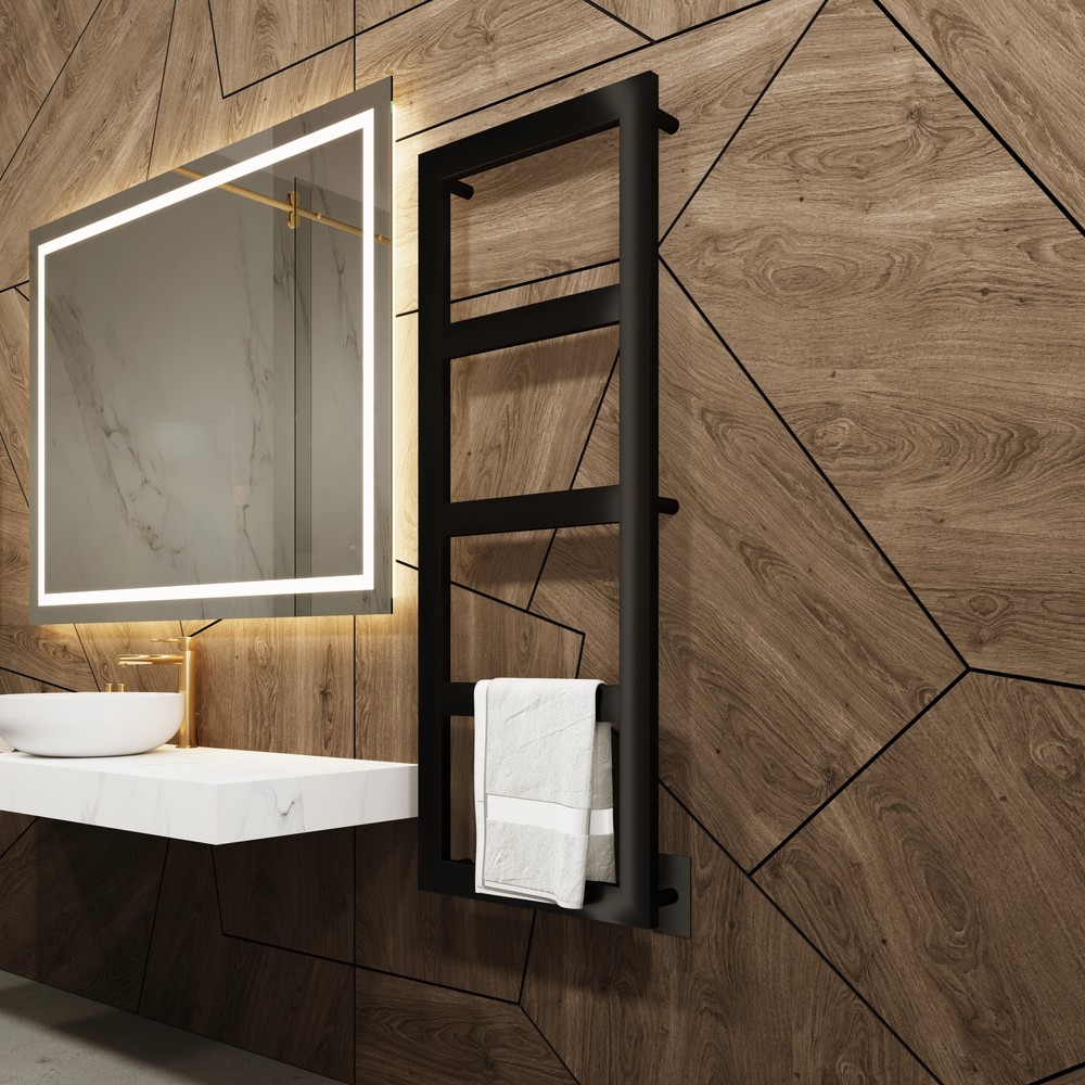 APPOLO TOWEL WARMER - BLACK