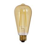 FILAMENT ARTISAN II - ST19 - 5.5W - 500LM - CRI 90 - 22K - DIMMABLE - AMBER - HIGH OUTPUT