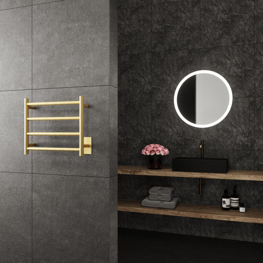 ARTEMIS TOWEL WARMER - GOLD