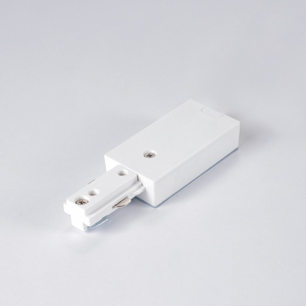 AST TRACK - LIVE END CONNECTOR - H TYPE - 1 CIRCUIT - WHITE