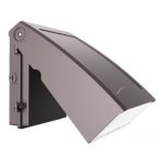AWP04 ARCHITECTURAL WALL PACK - WALL PACKS - 50W/60W/70W/80W - 3000K/4000K/5000K - 120-347V - BRONZE - DLC PREMIUM