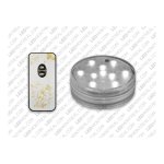 BATTERY POWERED WHITE LED PUCK LIGHT