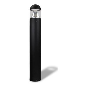LED BOLLARD | CCT & WATTAGE VARIABLE | 14-19-24W | BLACK | 120-347V | V1