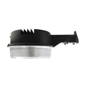Barn light 70W 100-277V 50K black clear lens photocell Twist-Cap 3 pins
