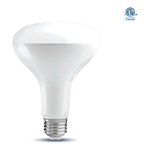 BR30 10.5W - 1000LMN - 3000K WARM WHITE - DIM - 120DEG BEAM ANGLE