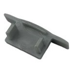 Capuchons d'extrémité - Encastré - Fermé (Extrusions en aluminium profil encastré)