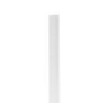 Lentille (Extrusions en aluminium carré) - Blanc