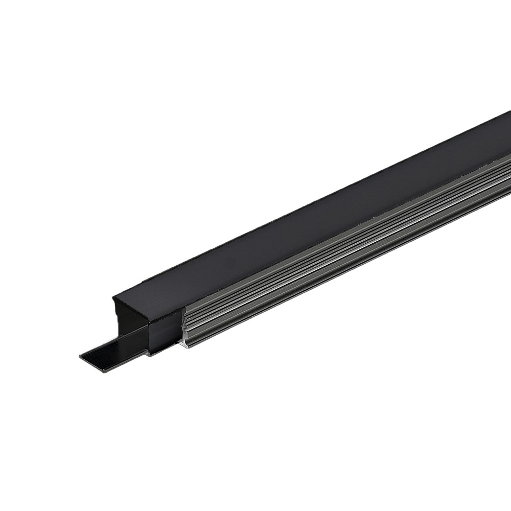 ETANCHE ALUMINUM PROFILE 1217 AVEC 6PCS DE PLASTIC ET ETANCHE SILICONE END CAPS AVEC IP65 PC ENCLOSURE