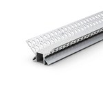 TRIMLESS RECESSED CORNER PROFILE 4625 WITH 2ENDCAPS & PC COVER