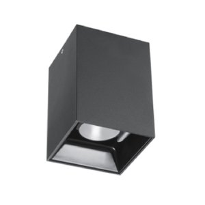 SURFACE-MOUNT LED SQUARE SINGLE HEAD DOWNLIGHTS - 15W - 120VAC - 1350LM - BEAM ANGLE 30° - 4000K - DAMP LOCATION -