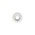 2-inch round frame with trim for DL3 series - white