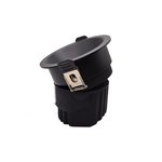 CL-DL5-R-20W-36D-5CCT-BL - 4 INCHES ANTI GLARE RECESSED DOWNLIGHT 120VAC 20W 1650LM BEAM ANGLE 36D 5