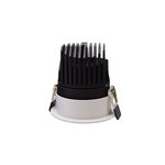 CL-DL5-R-20W-36D-5CCT-WH - 3 INCHES ANTI GLARE RECESSED DOWNLIGHT 120VAC 12W 750LM BEAM ANGLE 36D 5C