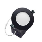 4 INCHES SMD DOWNLIGHT 9W  - 10-130 V AC - IP20  - 1P TO 800LM  - CRI>85 - 5CCT - 120° - BLACK(CUT OUT105~114MM)