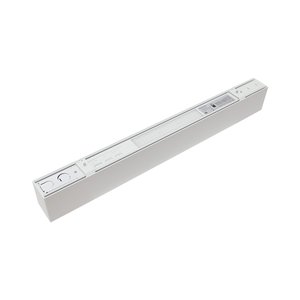 2 FT LINEAR LIGHT 120-347VAC 3 POWER ADJUSTABLE (15/20/25W) 0-10V DIMMING RA＞80 LM130LM/W 3CCT (3000K - 3500K -