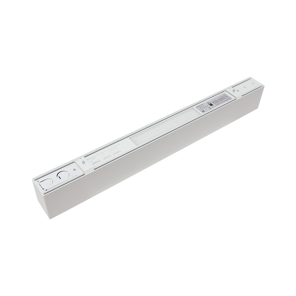 4 FT LINEAR LIGHT 120-347VAC 3 POWER ADJUSTABLE (30/40/50W) 0-10V DIMMING RA＞80 LM130LM/W 3CCT (3000K - 3500K -
