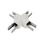 CROSS CONNECTOR FOR LL1 SERIES LINEAR LIGHTS WHITE