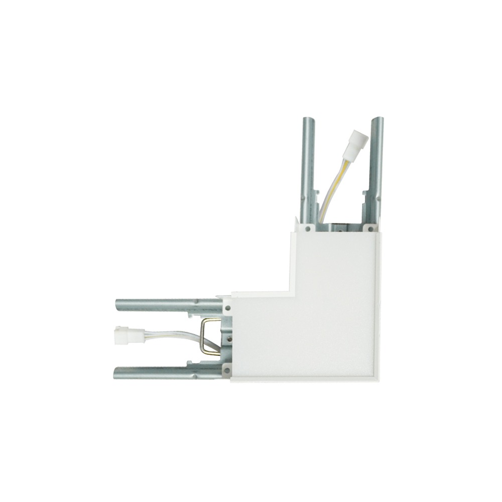 L CONNECTOR FOR LL1 SERIES LINEAR LIGHTS WHITE