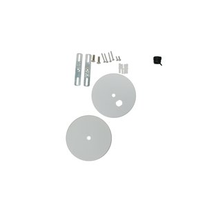 CANOPY PENDANT KIT FOR LL1 LINEAR LIGHTS WHITE